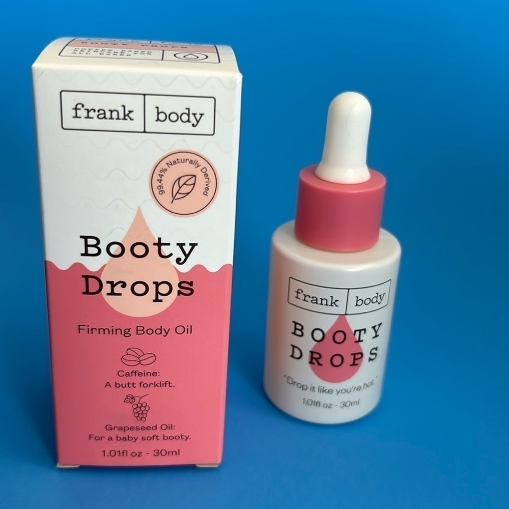 FRANK BODY Booty Drops Firming Body Oil NEW - Picture 4 of 8
